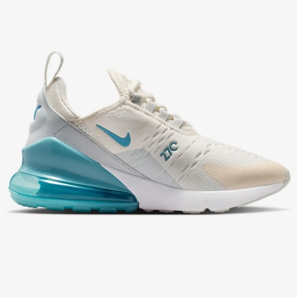 Bling Nike Air Max 270 Girls Youth Sneakers Custom With Swarovski Crystals - Picture 2 of 6